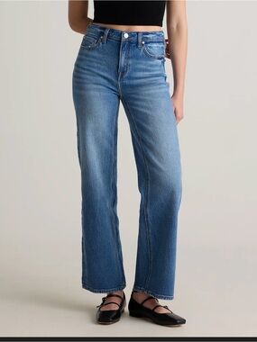 Quince Bella Stretch Relaxed Straight jeans - size 26
